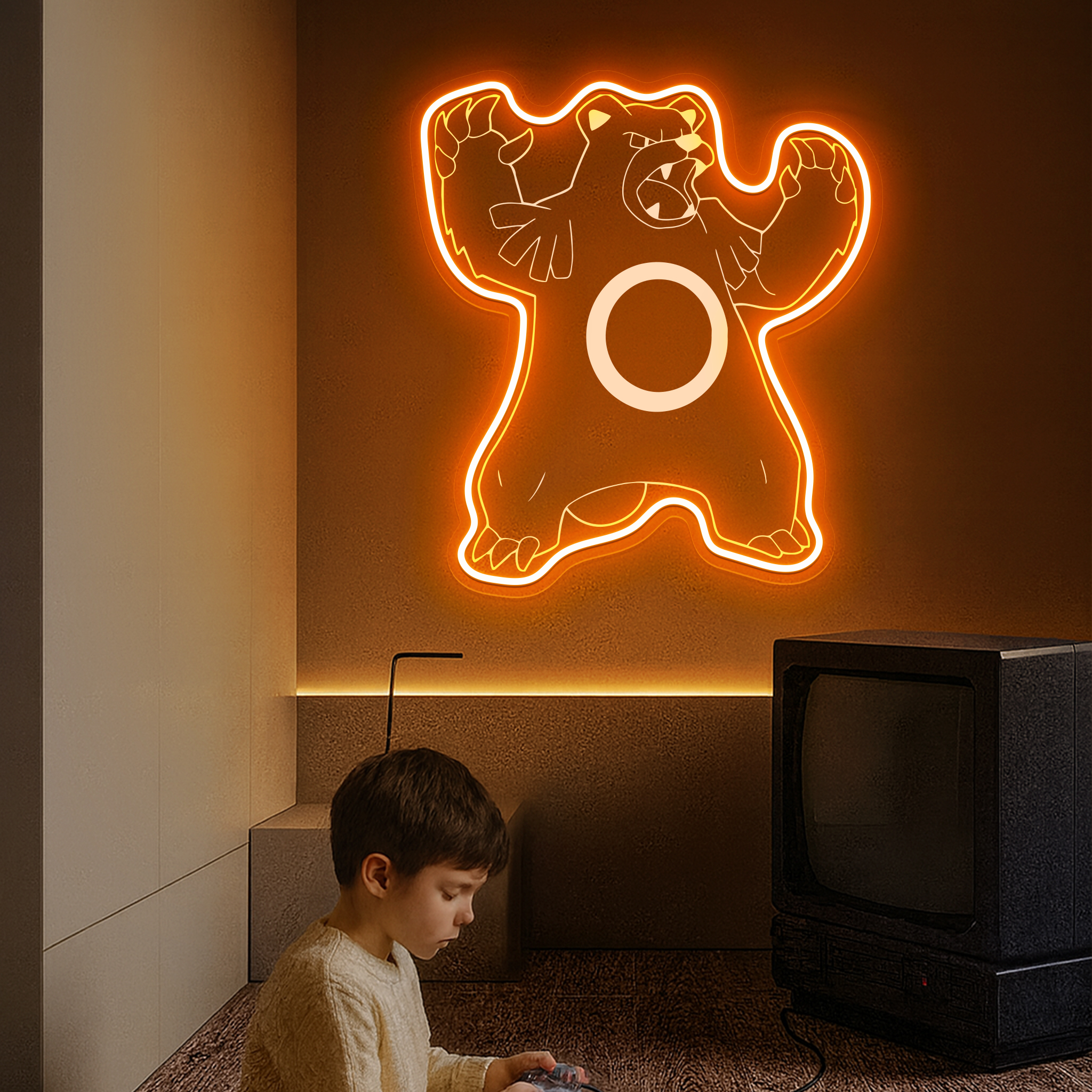 Pokemon Ursaring Laser Sign