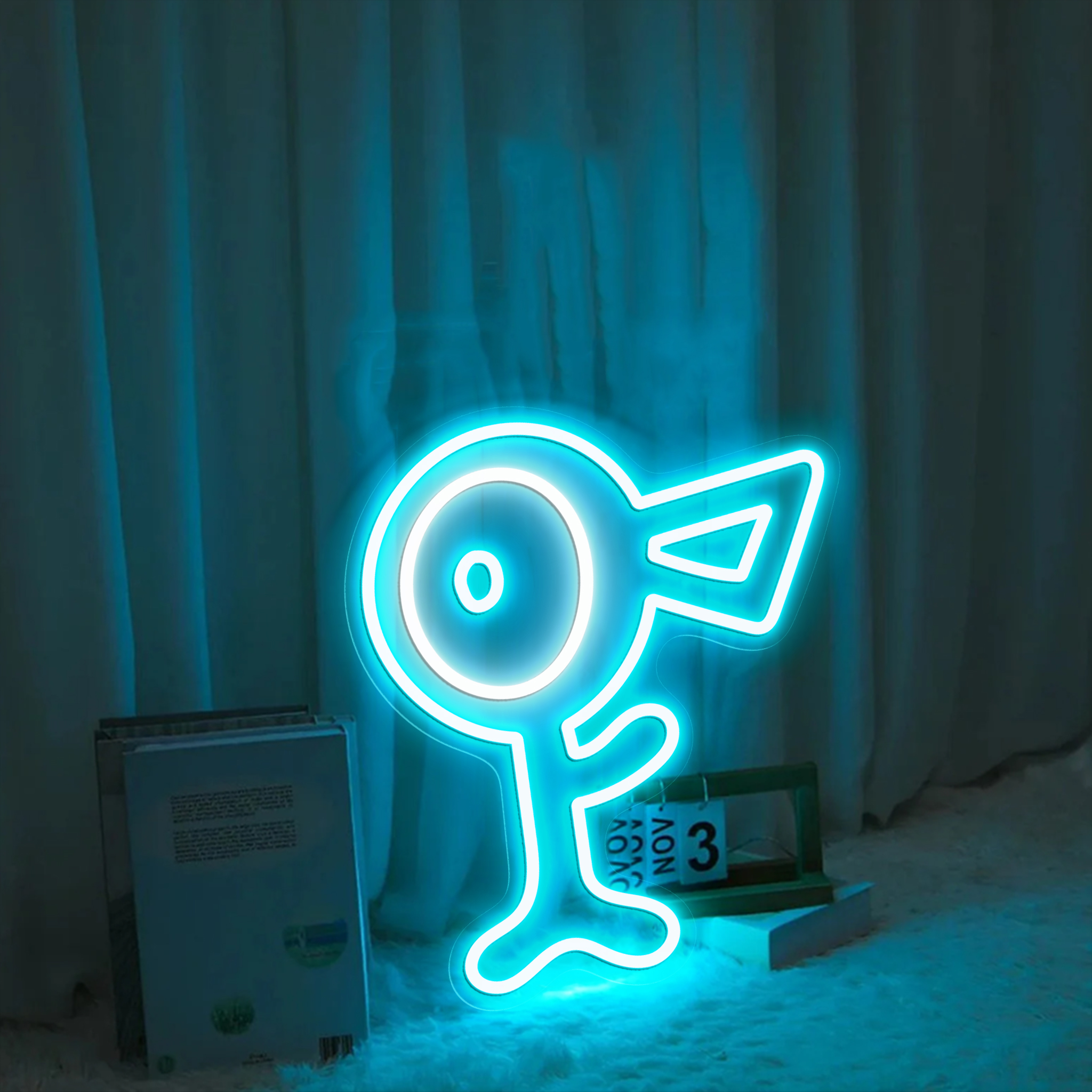 Unown Pokemon Neon Signs