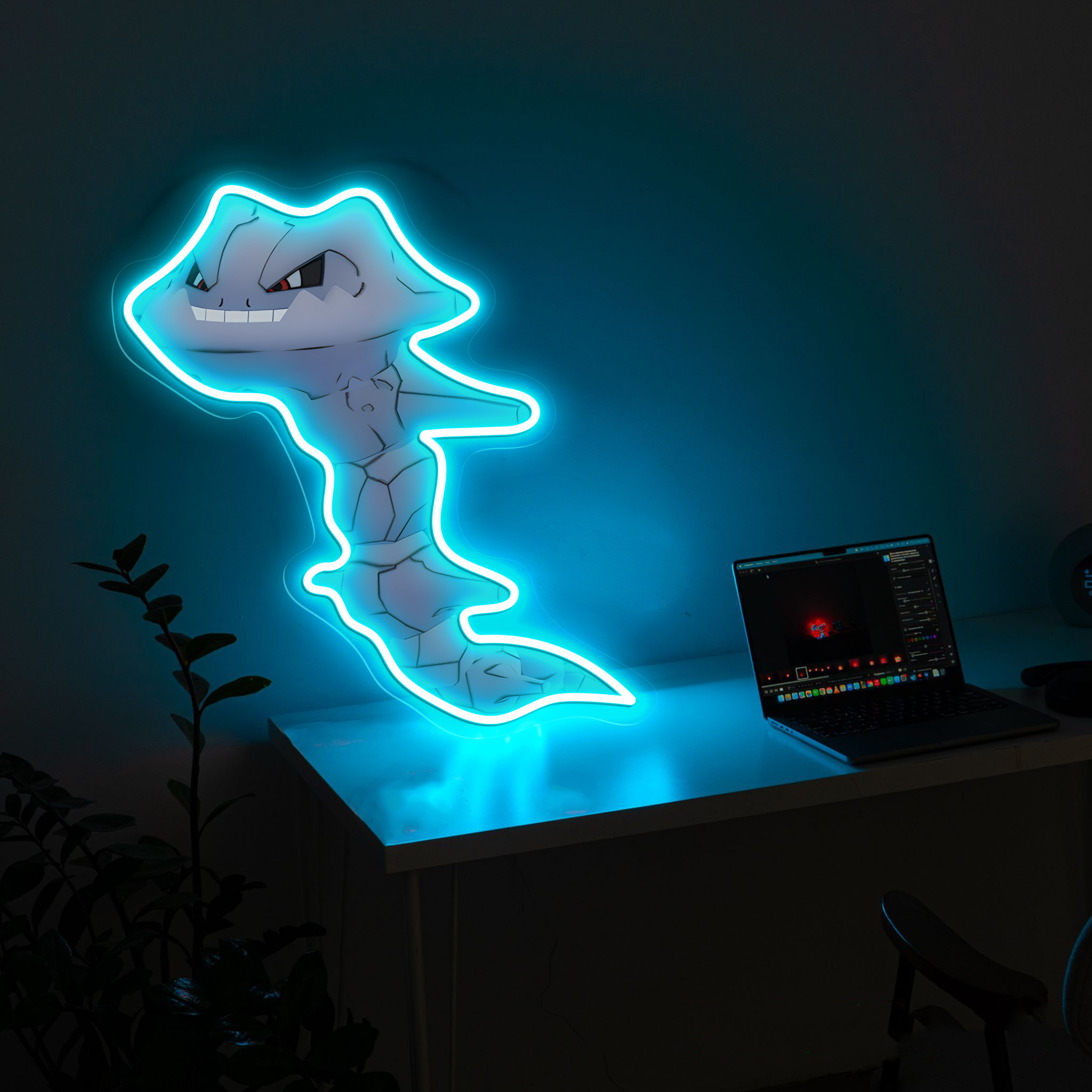 Pokemon Steelix UV Signs