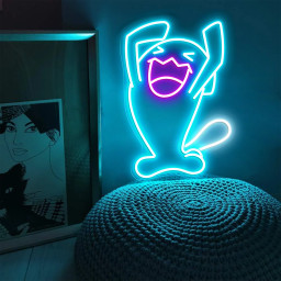 Wobbuffet Pokemon Neon Signs