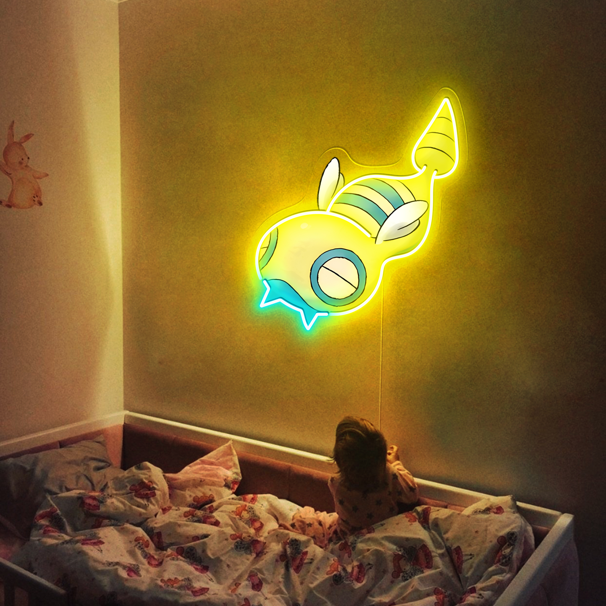 Dunsparce Pokemon UV Sign