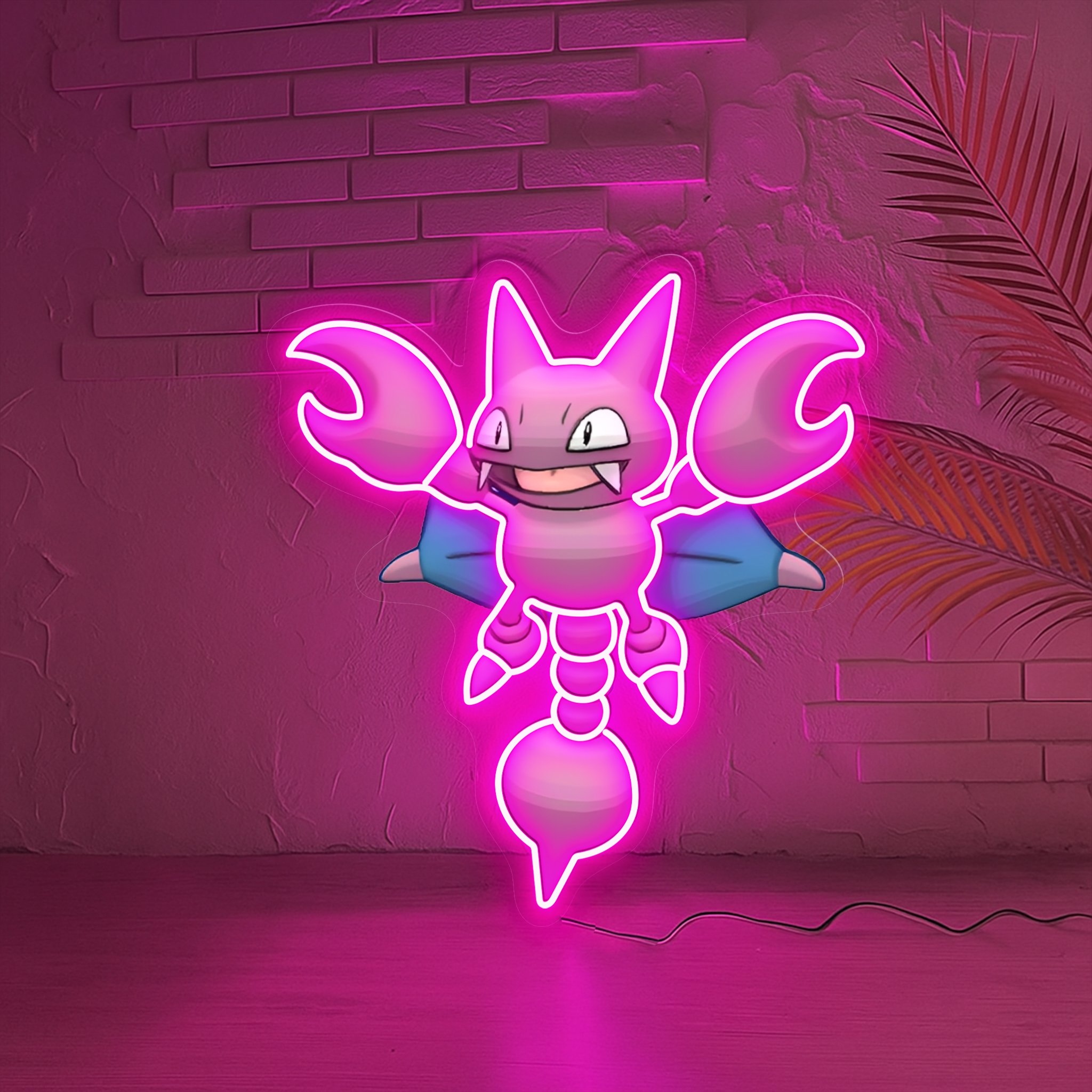 Pokemon Gligar UV Sign