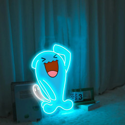 Wobbuffet Pokemon UV Sign