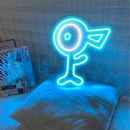 Unown Pokemon Neon Signs