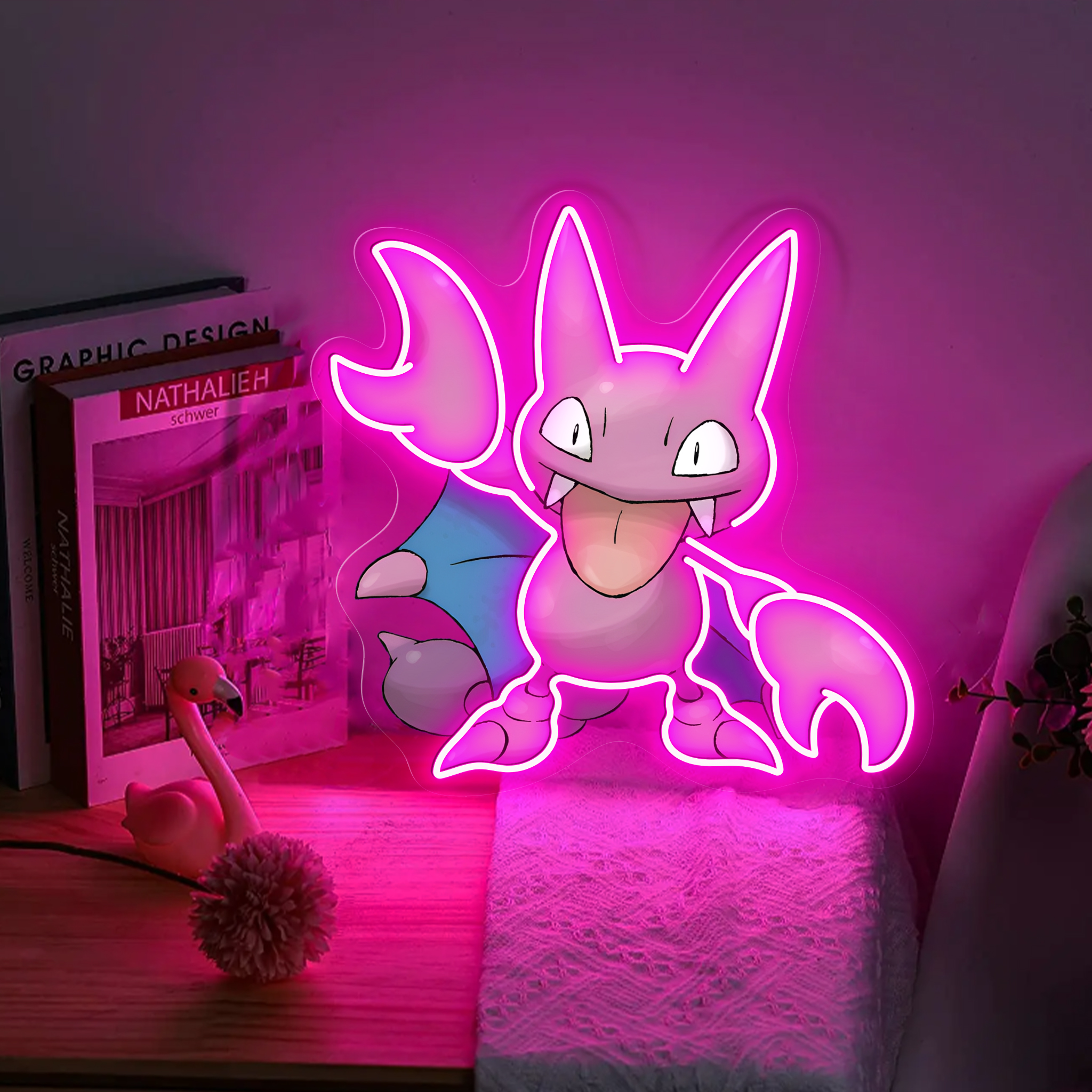 Pokemon Gligar UV Signs