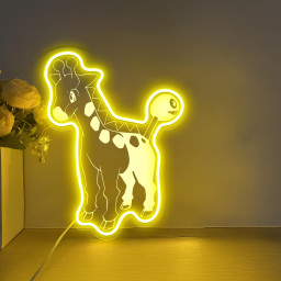Girafarig Pokemon Laser Signs