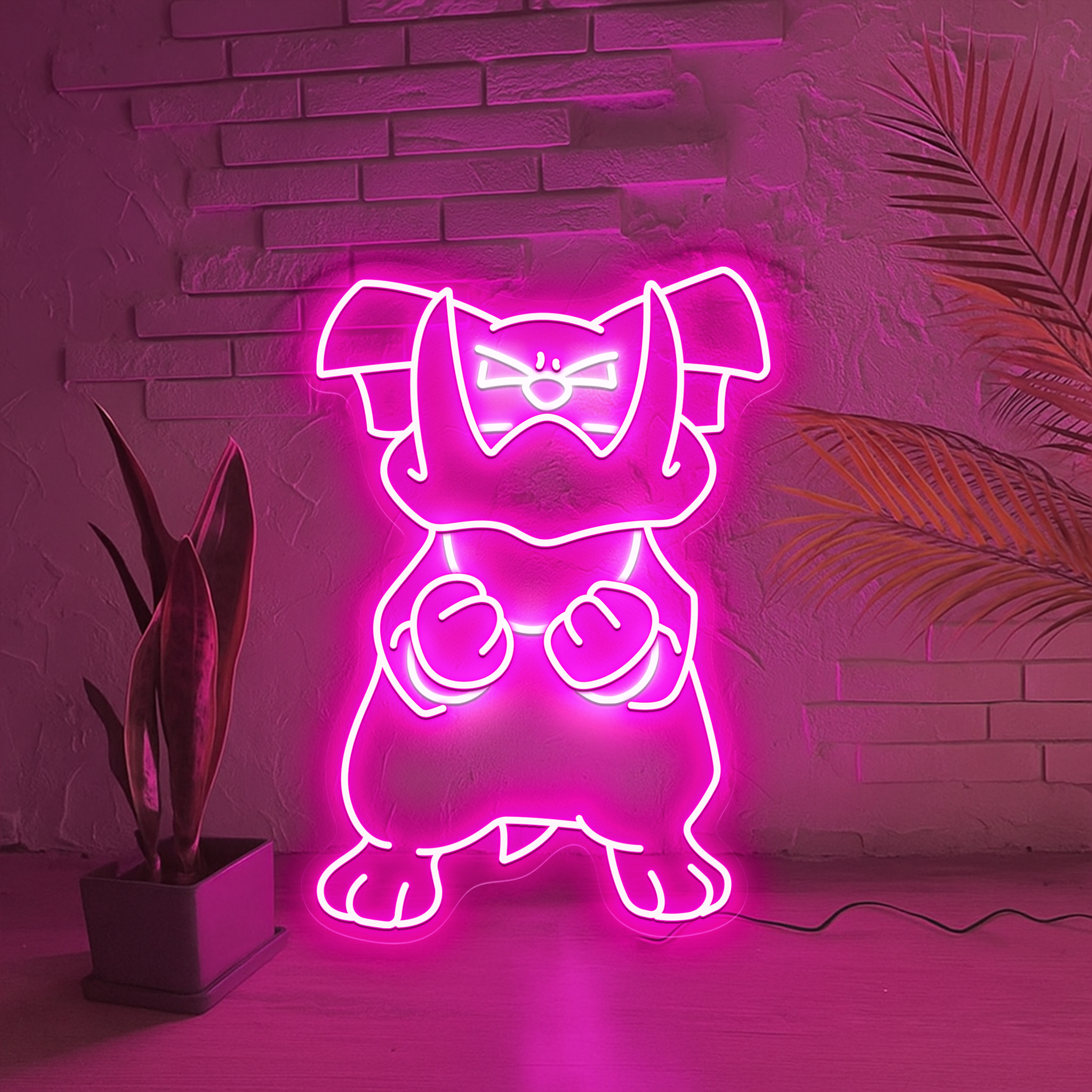 Granbull Pokemon Neon Signs