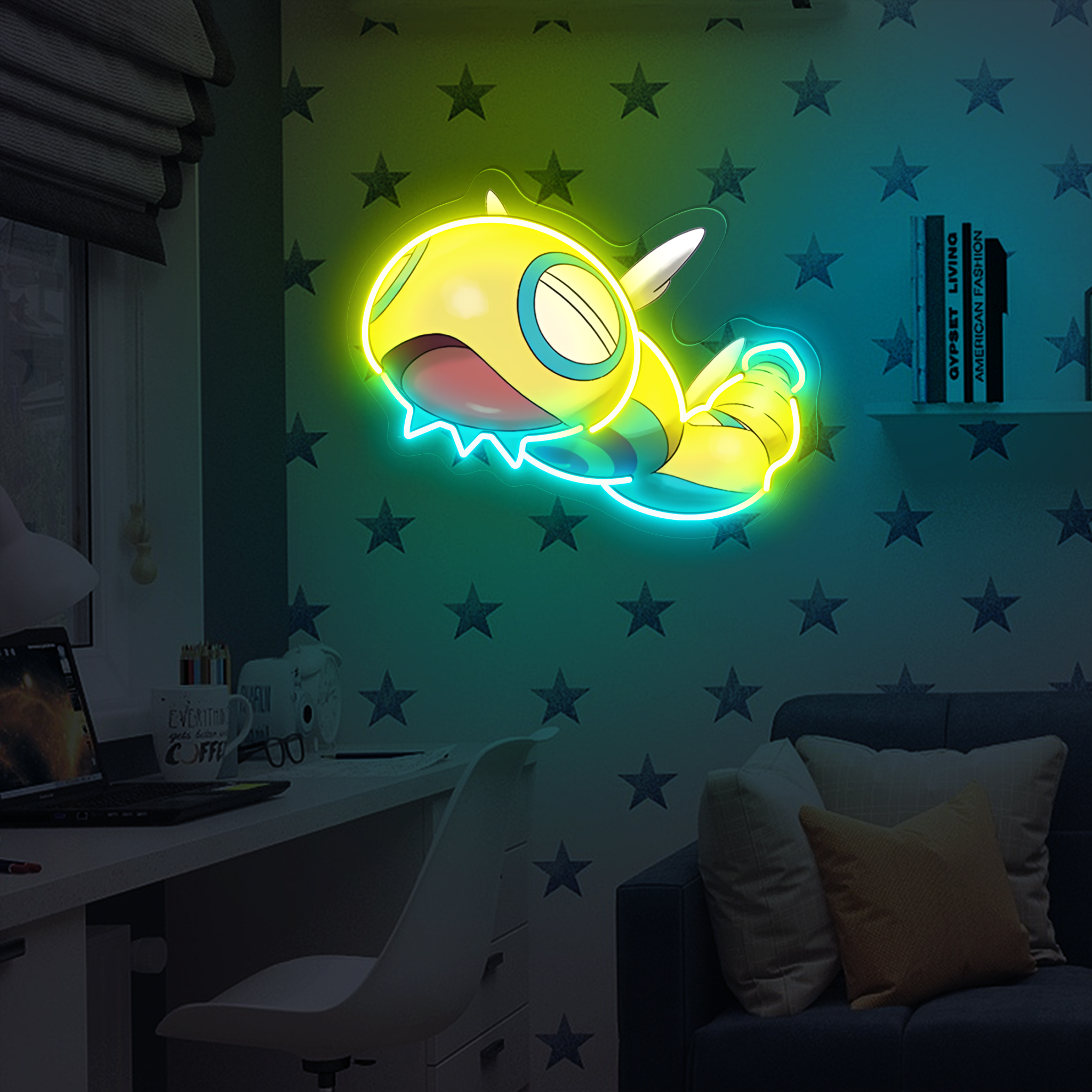 Dunsparce Pokemon UV Signs