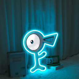 Unown Pokemon UV Signs