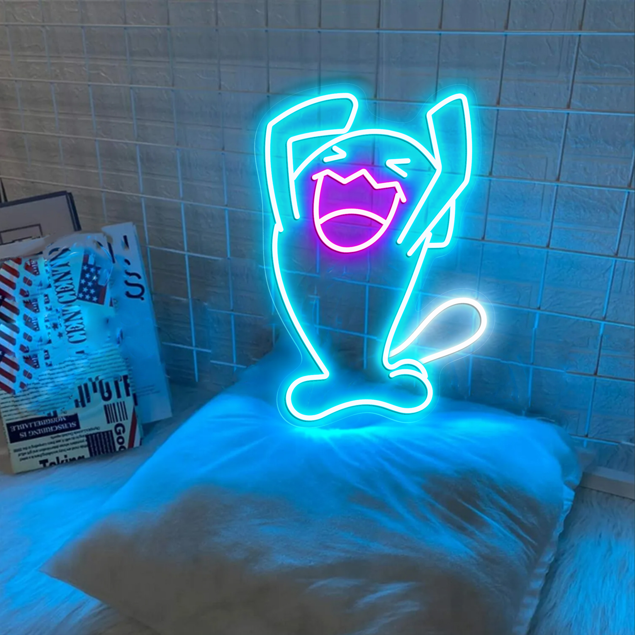 Wobbuffet Pokemon Neon Signs