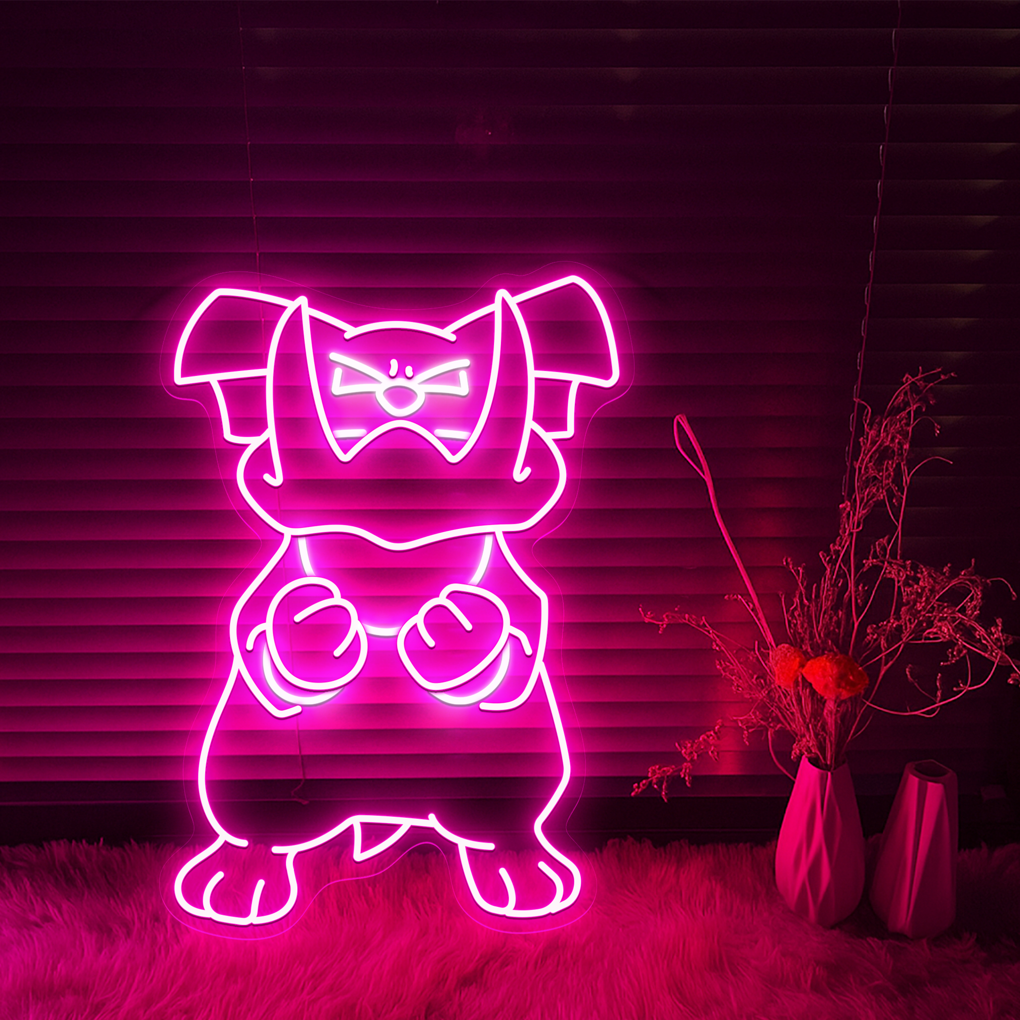 Granbull Pokemon Neon Signs
