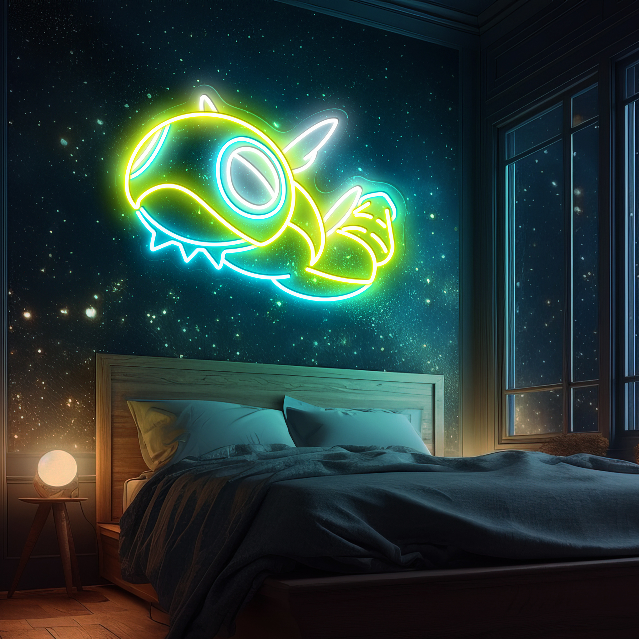 Dunsparce Pokemon Neon Signs