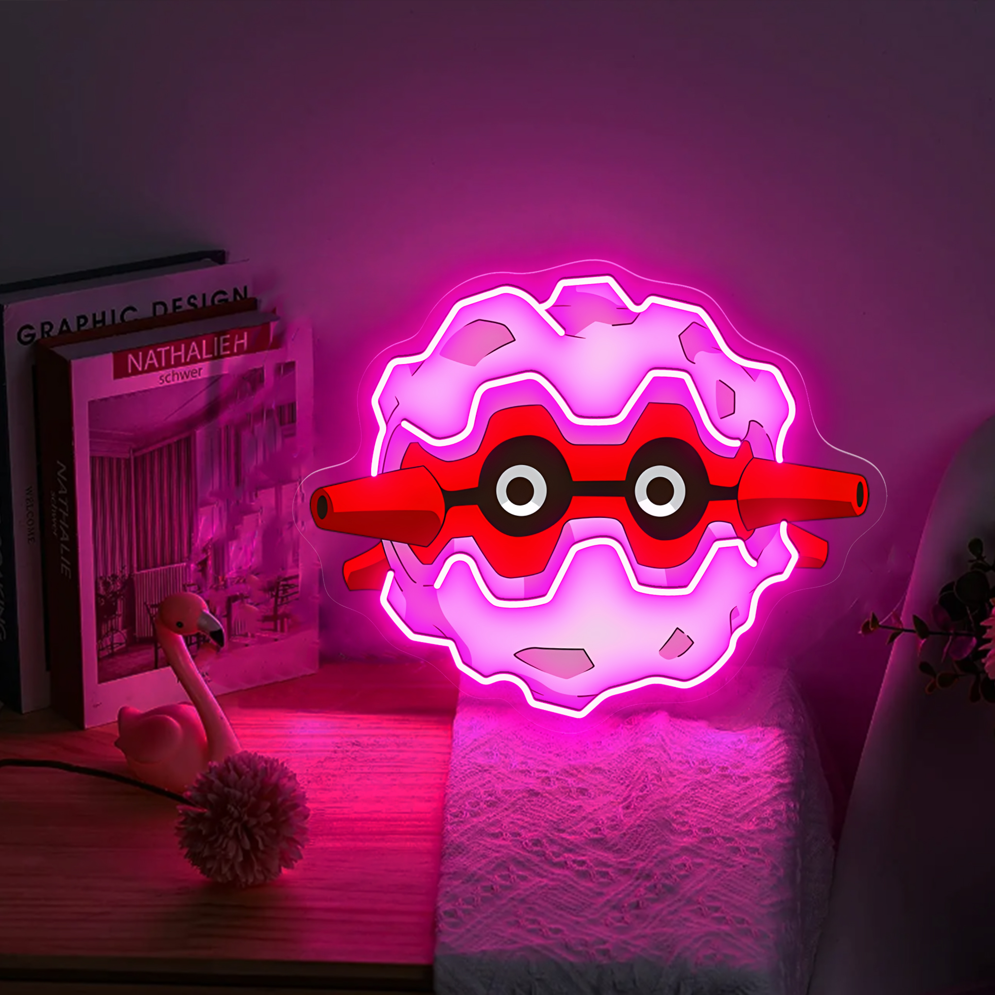 Forretress Pokemon UV Sign