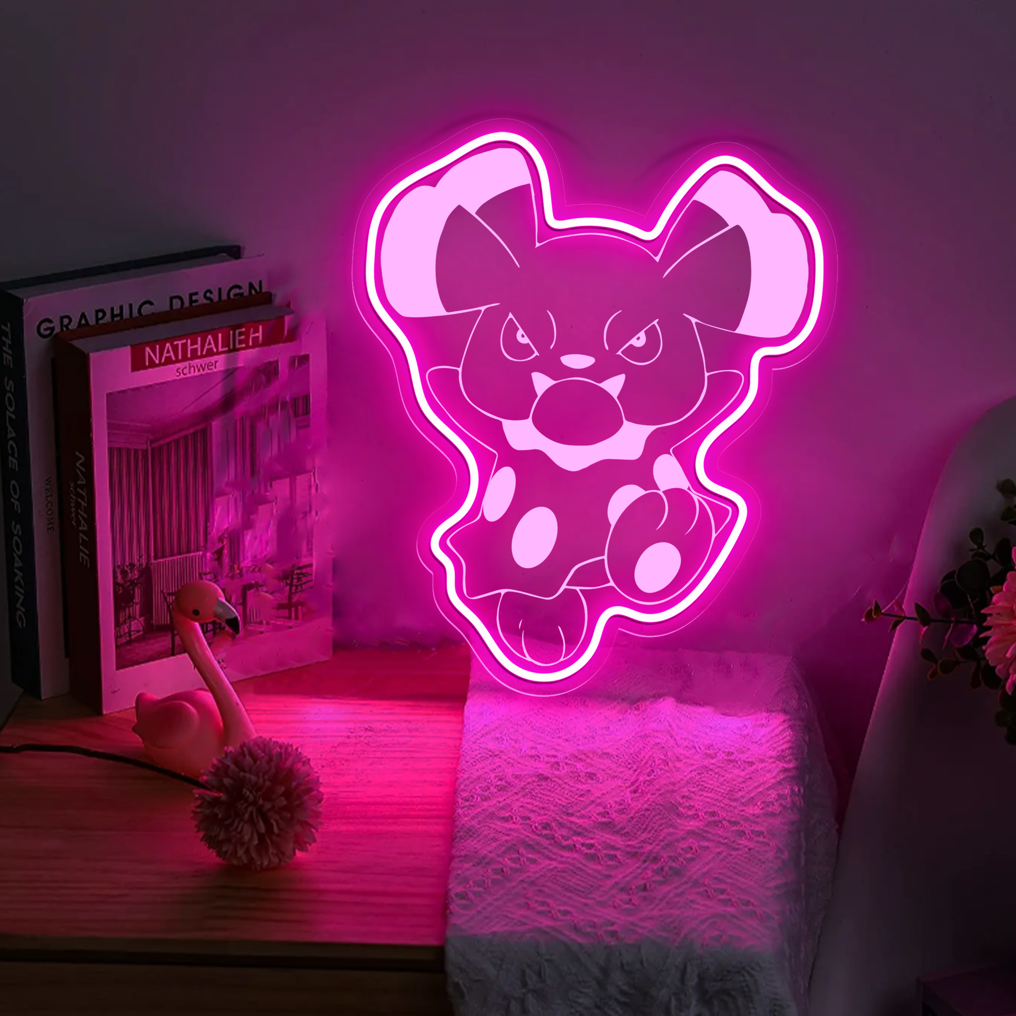 Snubbull Pokemon Laser Sign