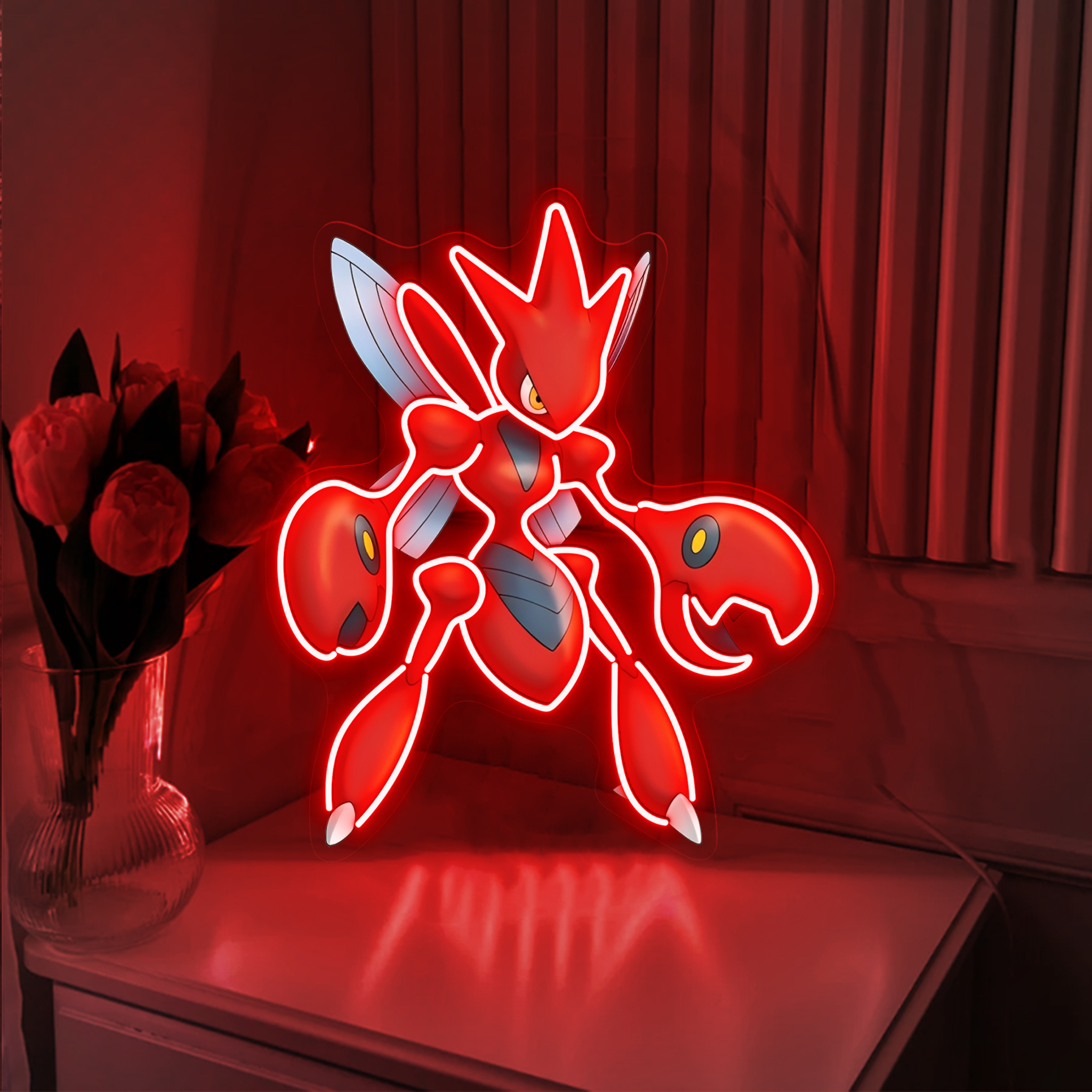 Scizor Pokemon UV Signs