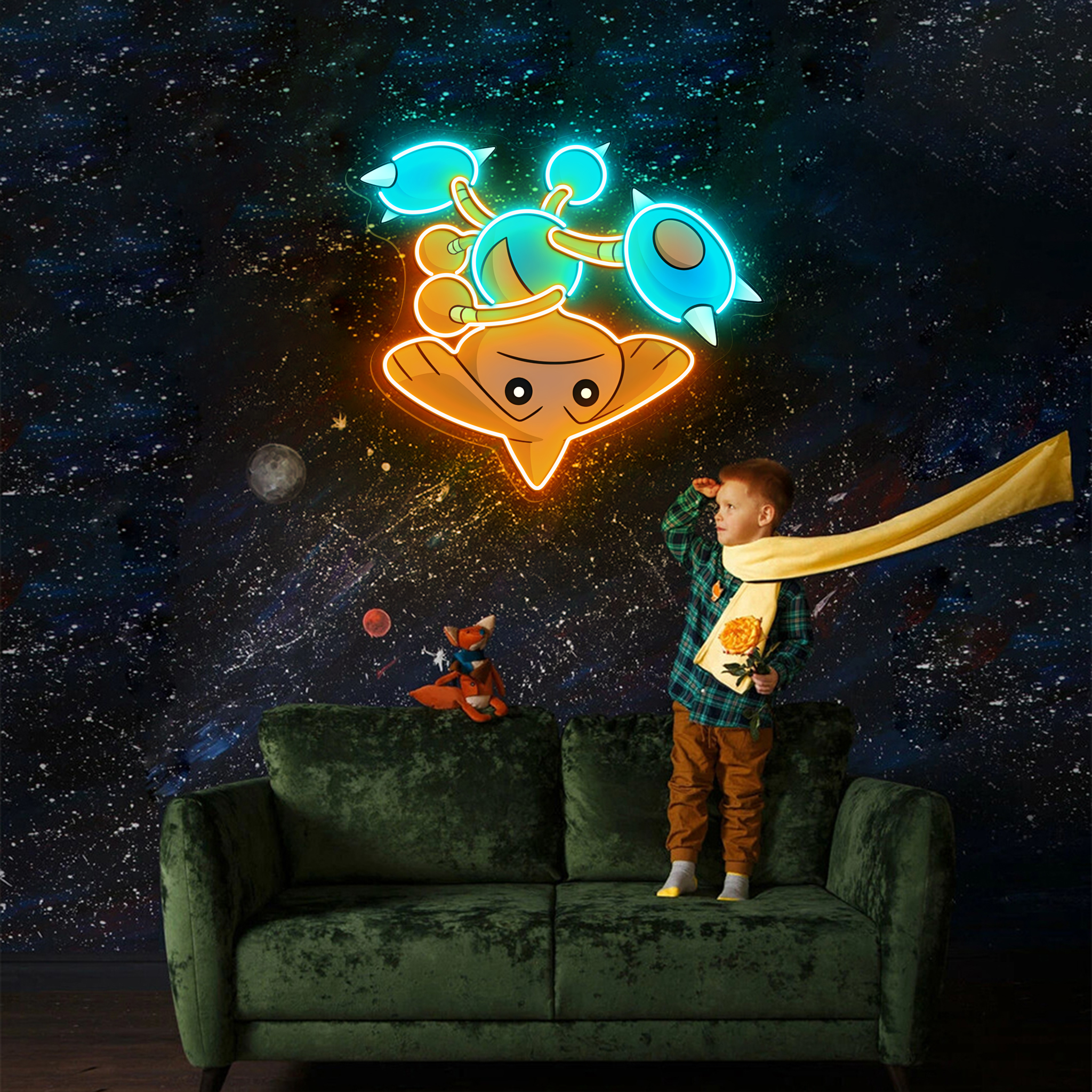 Pokemon Hitmontop UV Signs