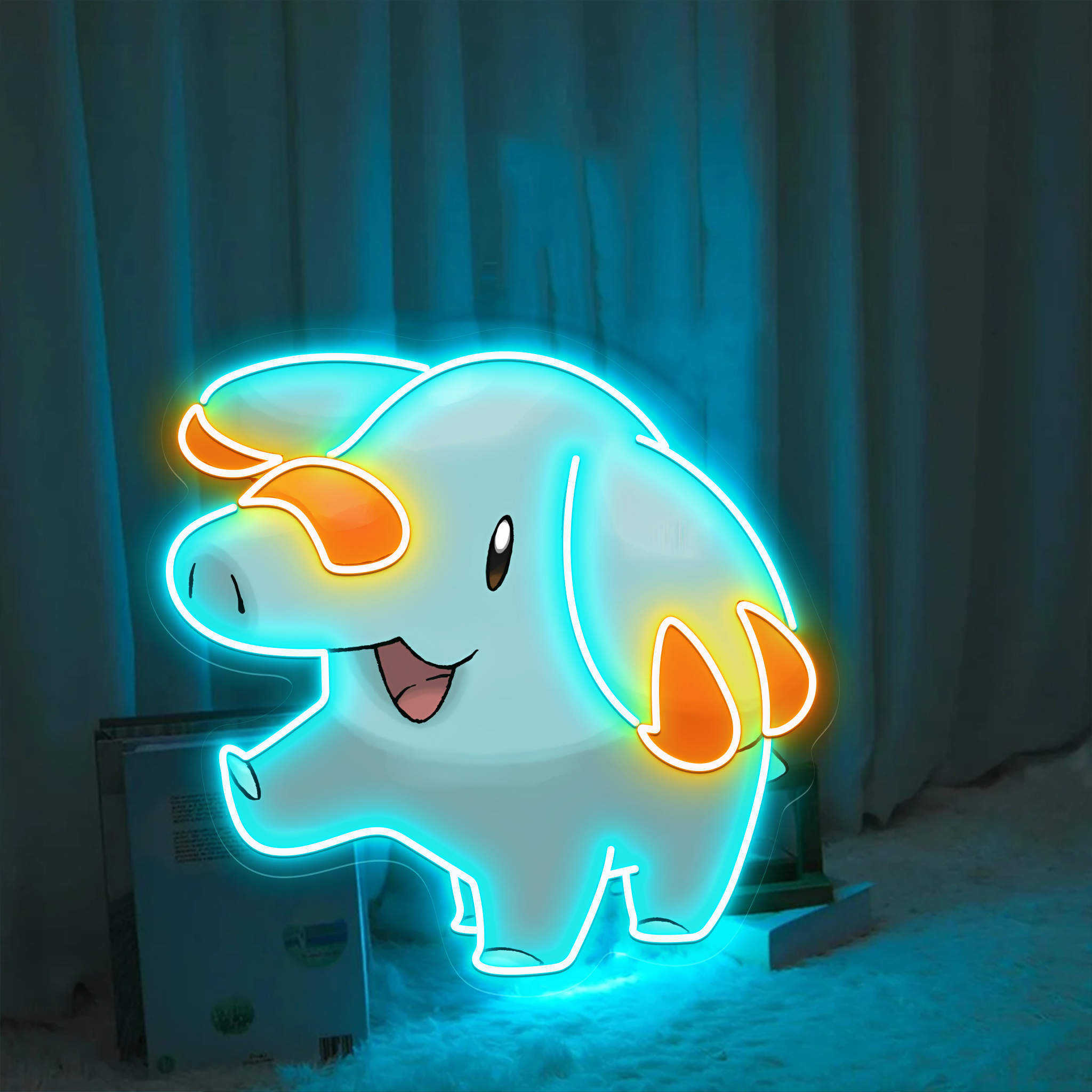 Pokemon Phanpy UV Signs