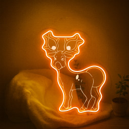 Pokemon Stantler Laser Sign