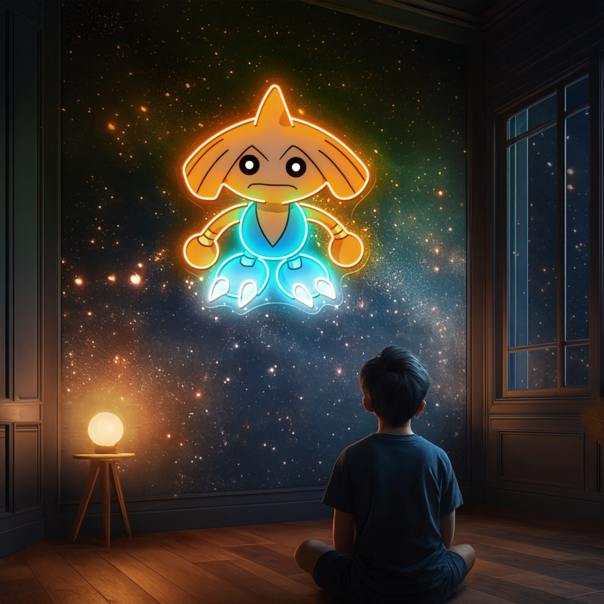 Pokemon Hitmontop UV Sign