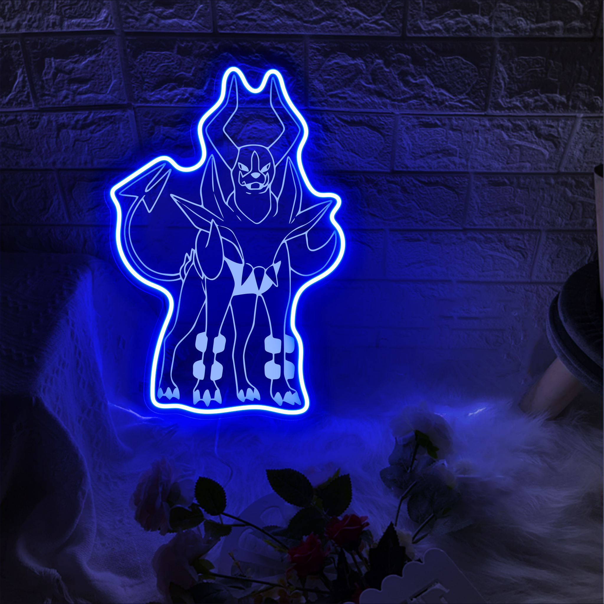 Pokemon Mega Houndoom Laser Signs