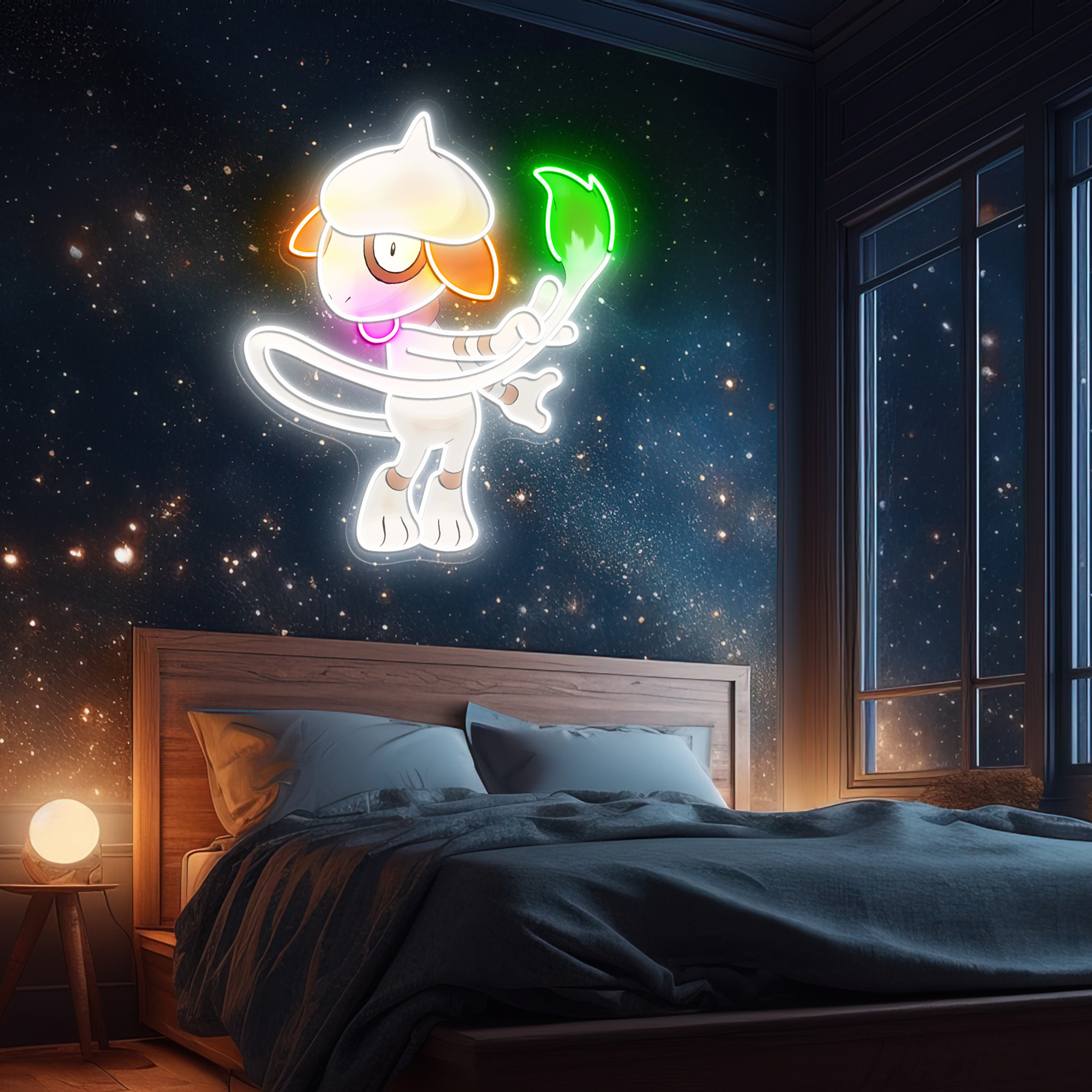 Pokemon Smeargle UV Sign