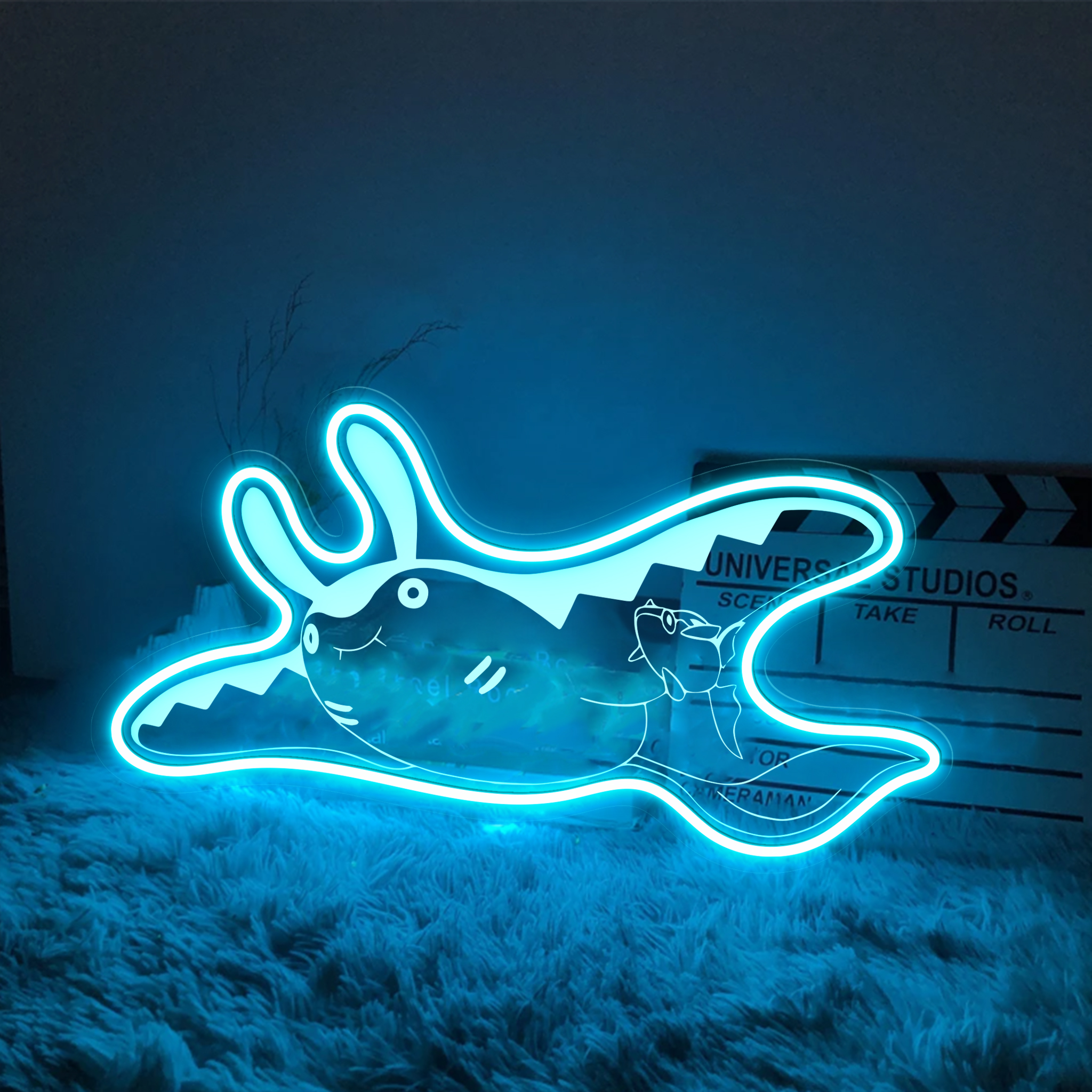 Mantine Pokemon Laser Sign