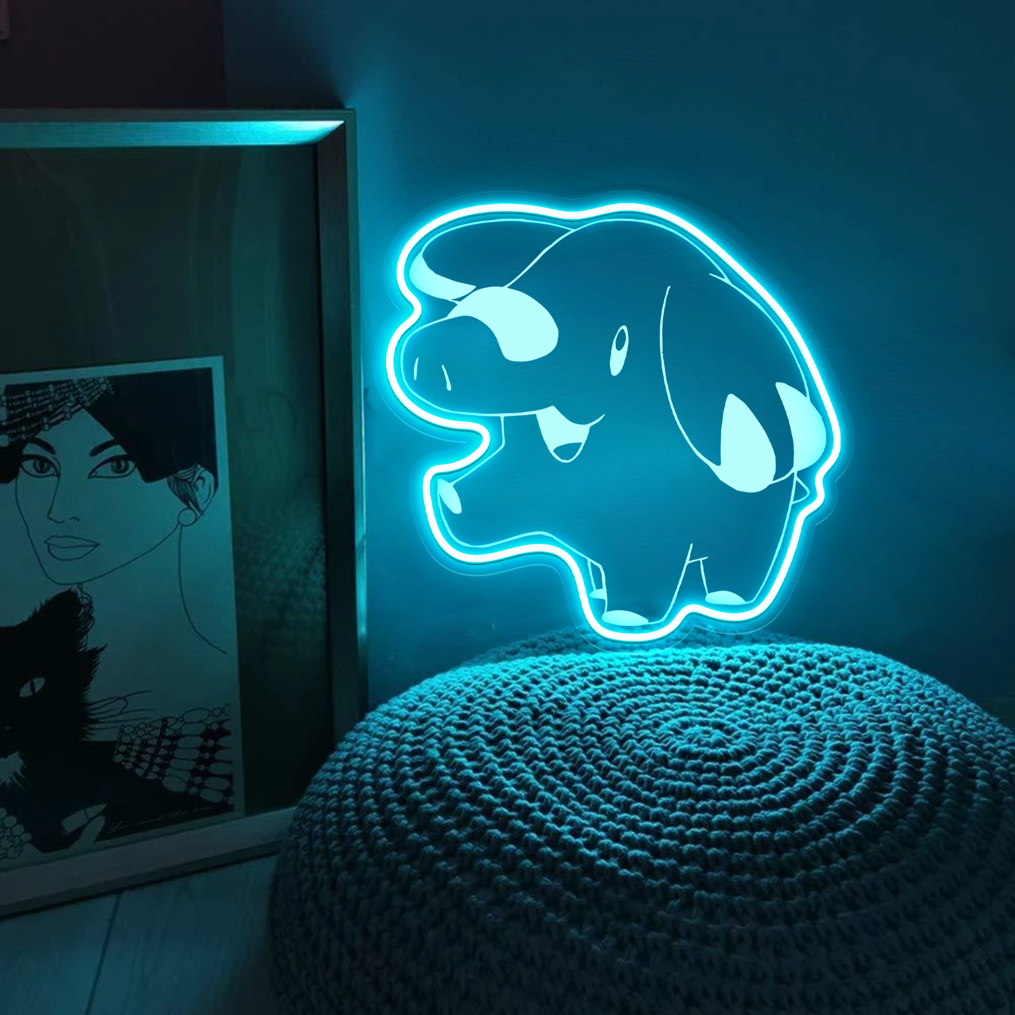 Pokemon Phanpy Laser Signs
