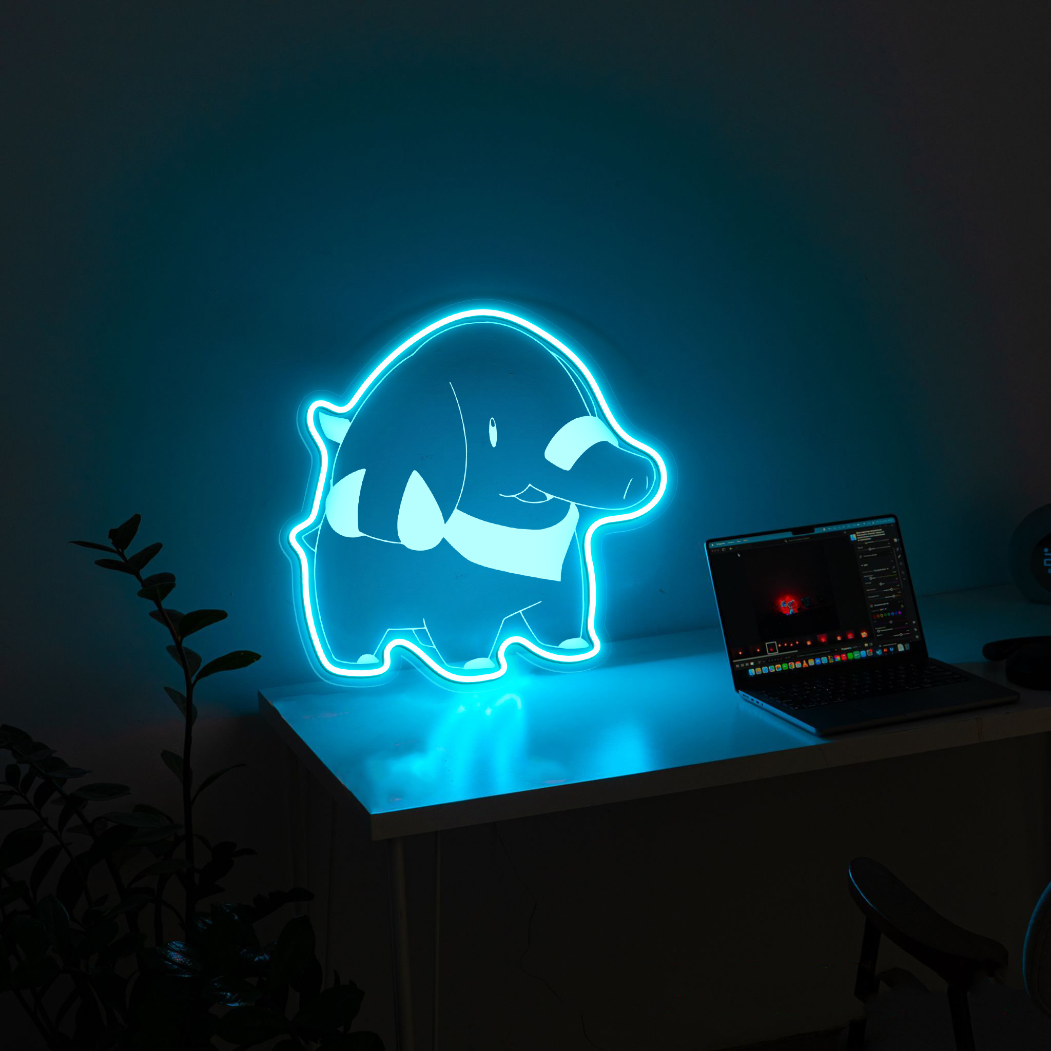 Pokemon Phanpy Laser Sign