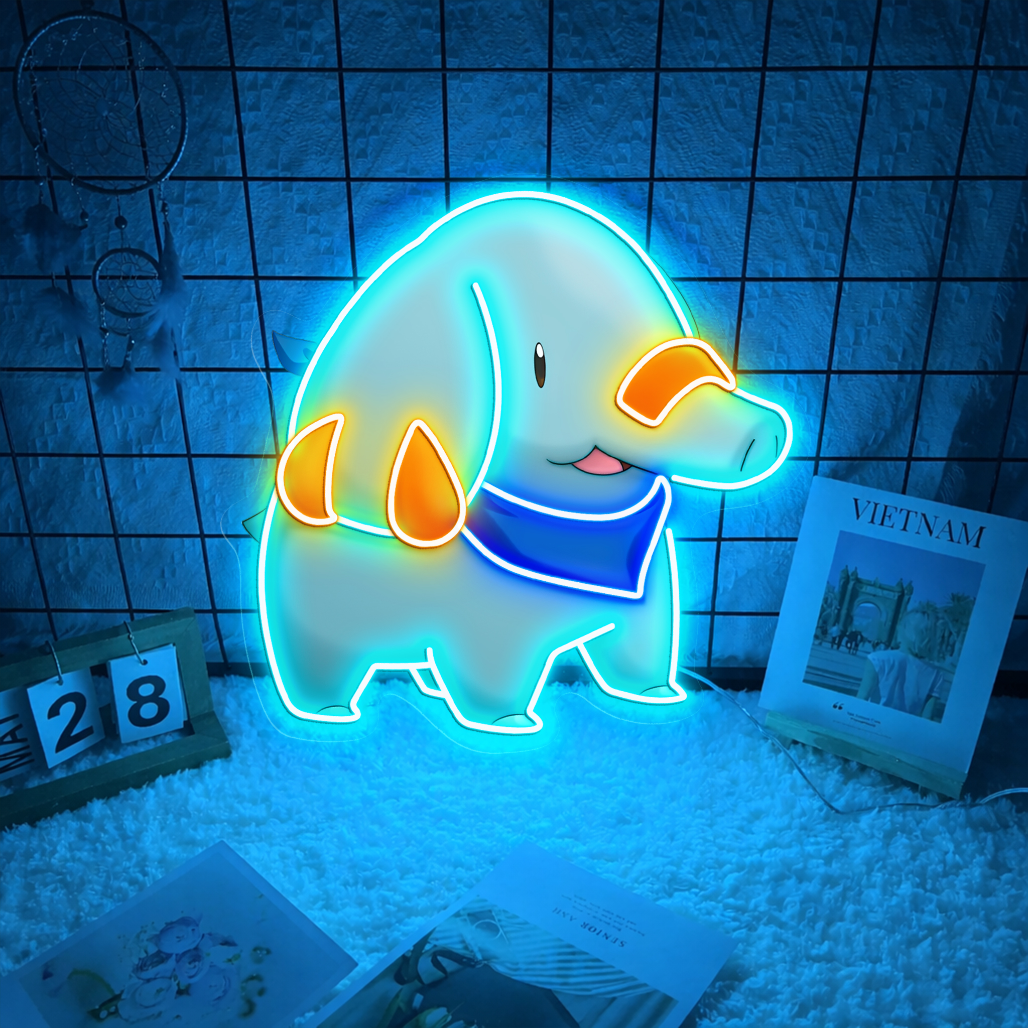 Pokemon Phanpy UV Sign