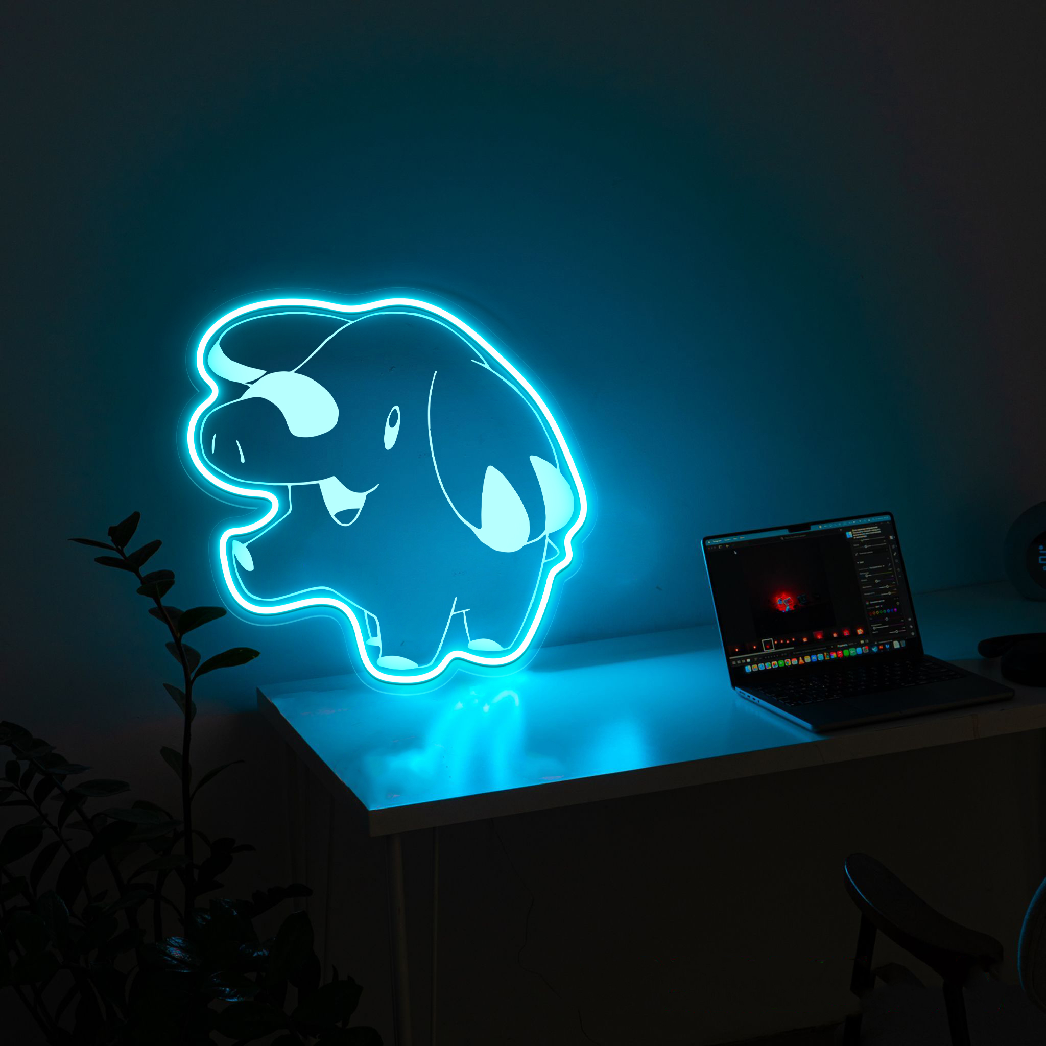 Pokemon Phanpy Laser Signs