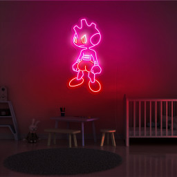 Pokemon Tyrogue Neon Sign