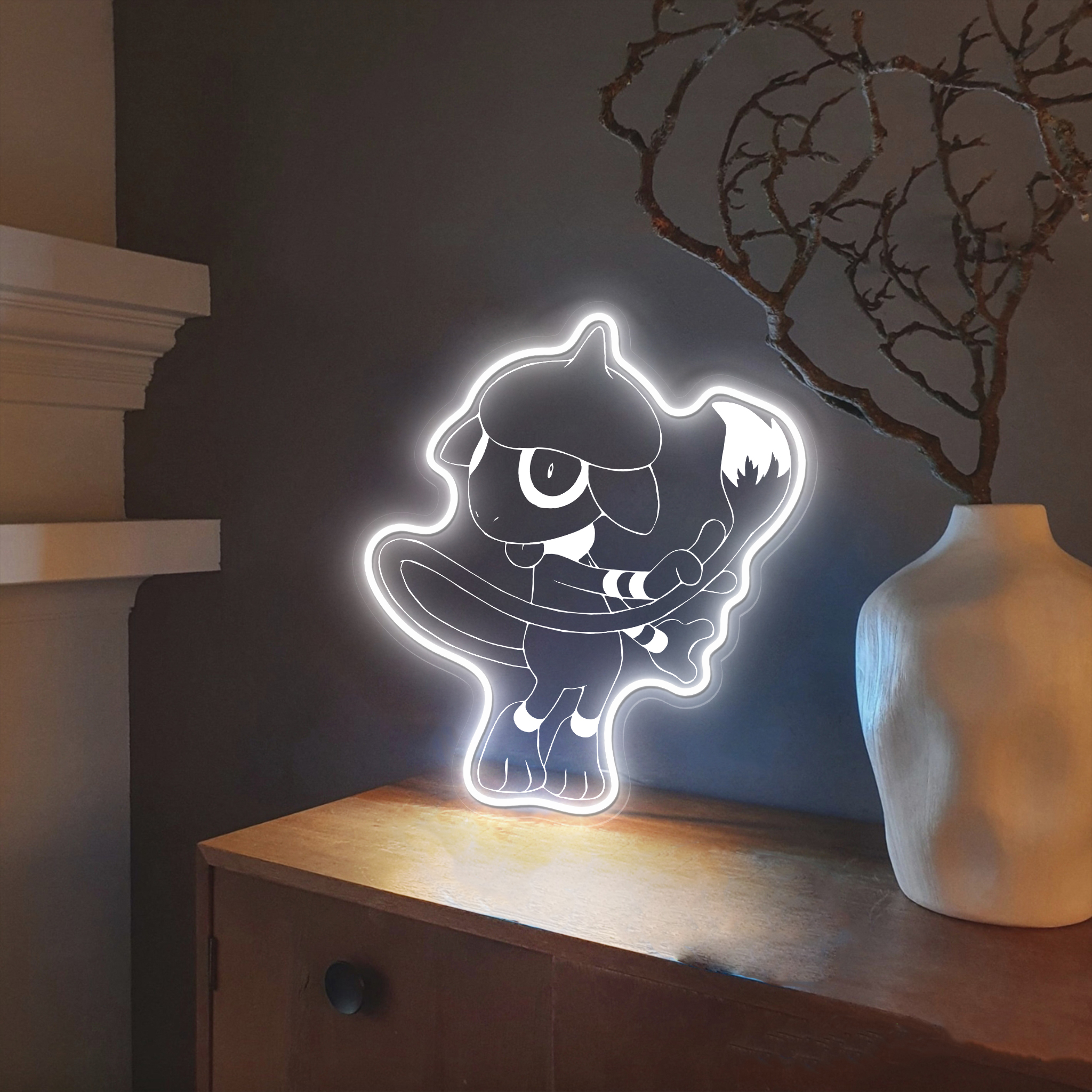 Pokemon Smeargle Laser Sign