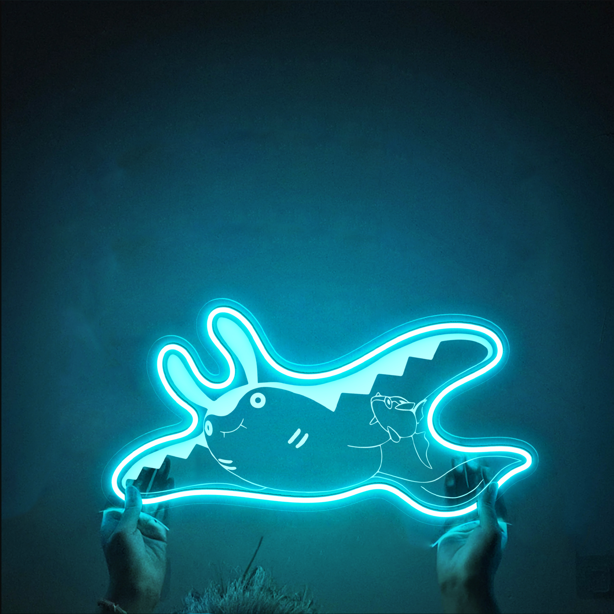 Mantine Pokemon Laser Sign